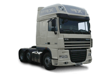 Truck Hire Telford - 44 Tonne Sleeper Truck - Truck hire Telford